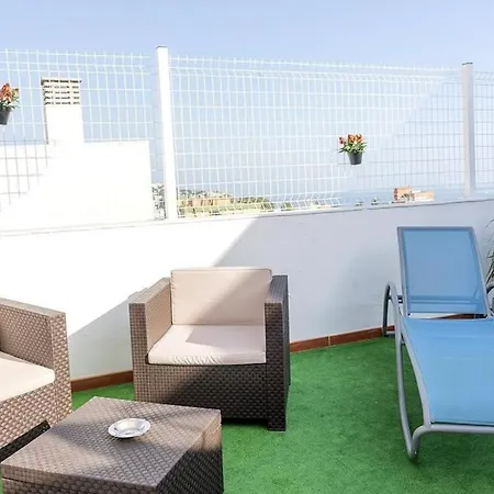 Bonito Con Terraza - Pedregalejo Playa Apartment Malaga