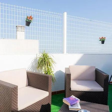 Apartment Bonito Con Terraza - Pedregalejo Playa *